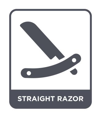 Usturanın simgesi modaya uygun bir tasarım tarzı. Usturanın simgesi beyaz arka plan üzerinde izole. Usturanın vektör simgesi basit ve modern düz sembolü.