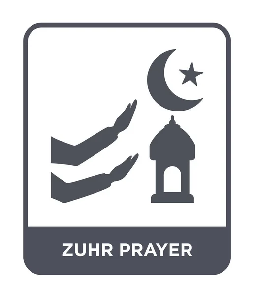 zuhr prayer icon in trendy design style. zuhr prayer icon isolated on white background. zuhr prayer vector icon simple and modern flat symbol.