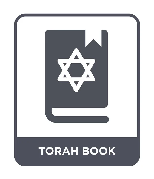 Icône Livre Torah Dans Style Design Mode Icône Livre Torah — Image vectorielle