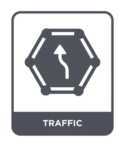 Traffic Icon Trendy Design Style Traffic Icon Isolated White Background — Stock Vector