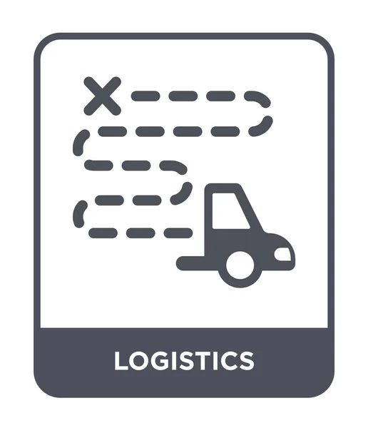 Εικονίδιο Logistics Στην Μοντέρνα Στυλ Σχεδιασμού Εικονίδιο Logistics Που Απομονώνονται — Διανυσματικό Αρχείο