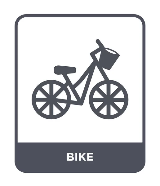 자전거 디자인 스타일 아이콘입니다 자전거 아이콘 배경에 고립입니다 자전거 아이콘 — 스톡 벡터