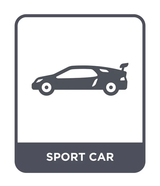 Σπορ Αυτοκίνητο Εικονίδιο Στην Μοντέρνα Στυλ Σχεδιασμού Αθλητισμός Εικονίδιο Αυτοκινήτου — Διανυσματικό Αρχείο