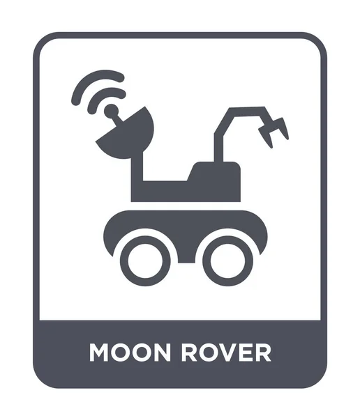 Icône Rover Lune Dans Style Design Mode Icône Rover Lunaire — Image vectorielle