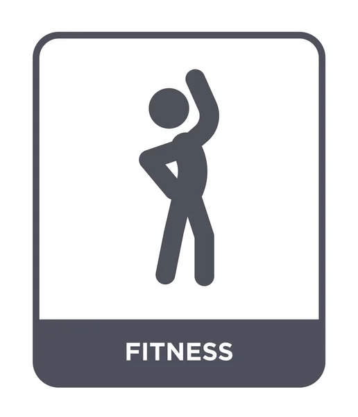 Icono Fitness Estilo Diseño Moda Icono Fitness Aislado Sobre Fondo — Archivo Imágenes Vectoriales