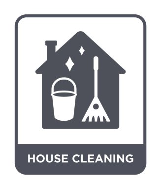 ev simgesini modaya uygun bir tasarım tarzı cleanin. Beyaz arka plan üzerinde izole simgesi cleanin evi. vektör simgesi basit ve modern düz sembolü cleanin evi.