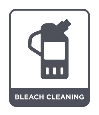 modaya uygun bir tasarım tarzı Cleanin simgesi çamaşır suyu. cleanin simgesi beyaz arka plan üzerinde izole çamaşır suyu. vektör simgesi basit ve modern düz sembolü cleanin çamaşır suyu.