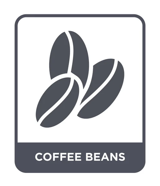 Coffee Beans Icon Trendy Design Style Coffee Beans Icon Isolated — Stock Vector