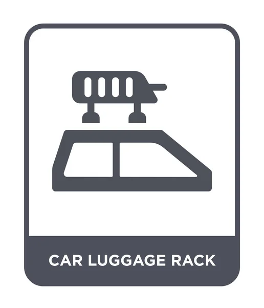 Ícone Rack Bagagem Carro Estilo Design Moderno Ícone Rack Bagagem — Vetor de Stock