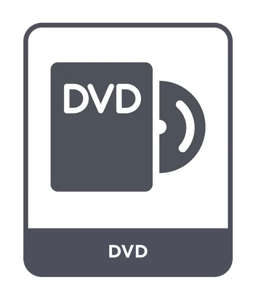 Dvd Ikonę Modny Styl Dvd Ikona Białym Tle Dvd Ikona — Wektor stockowy