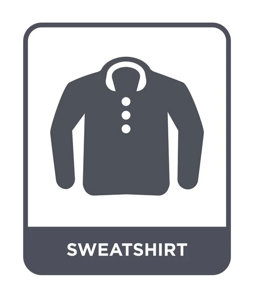 Icône Sweat Shirt Dans Style Design Tendance Icône Sweat Shirt — Image vectorielle