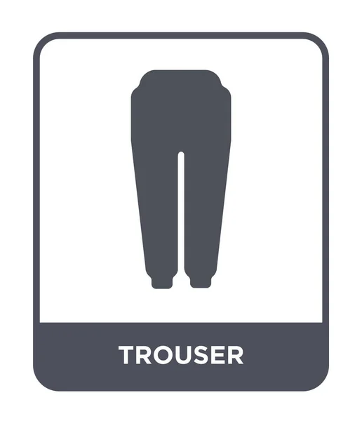 Icône Pantalon Dans Style Design Mode Icône Pantalon Isolé Sur — Image vectorielle