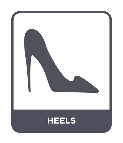 Icono Tacones Estilo Diseño Moda Tacones Icono Aislado Sobre Fondo — Vector de stock