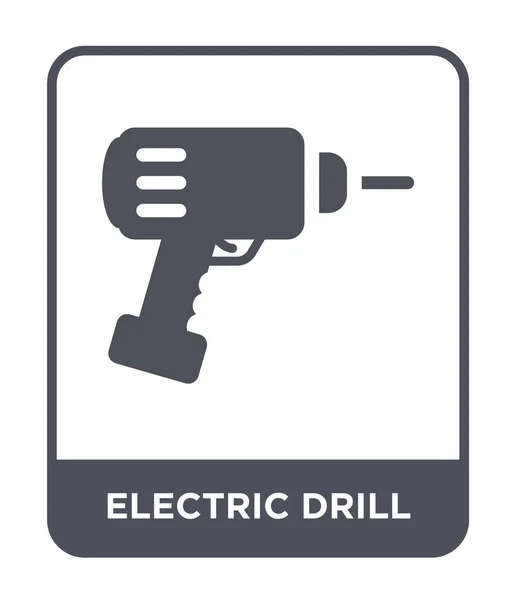 Electric Drill Icon Trendy Design Style Electric Drill Icon Isolated — Stock Vector