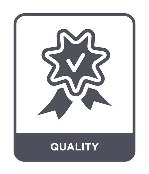 Qualitätssymbol Trendigen Design Stil Qualitätssymbol Isoliert Auf Weißem Hintergrund Qualitätsvektorsymbol — Stockvektor