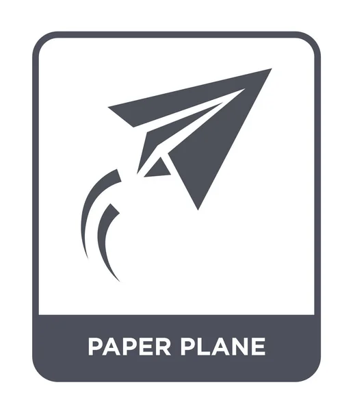 Paper Plane Icon Trendy Design Style Paper Plane Icon Isolated — Stock Vector