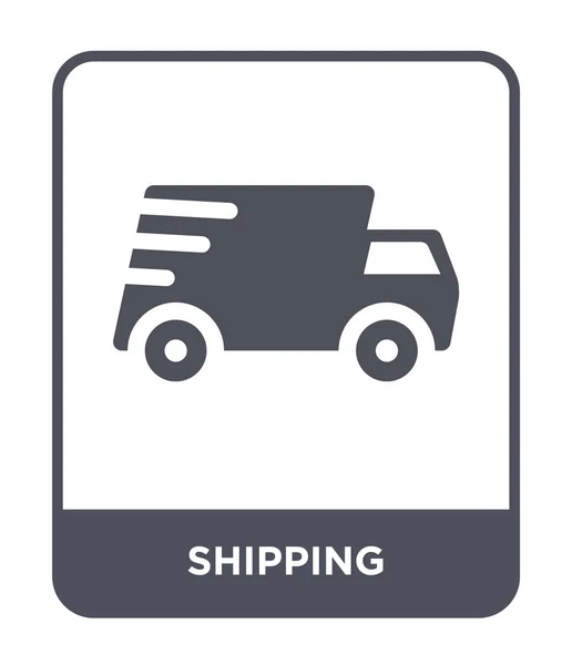 Shipping Icon Trendy Design Style Shipping Icon Isolated White Background — Stock Vector