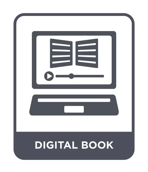 Icono Del Libro Digital Estilo Diseño Moda Icono Libro Digital — Vector de stock