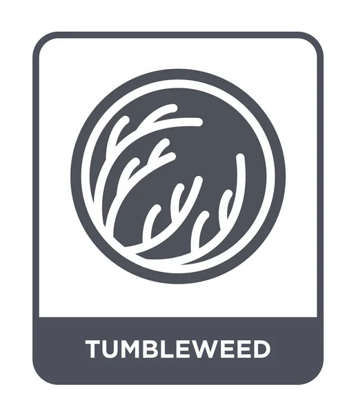 Tumbleweed Εικονίδιο Στην Μοντέρνα Στυλ Σχεδιασμού Εικονίδιο Tumbleweed Που Απομονώνονται — Διανυσματικό Αρχείο