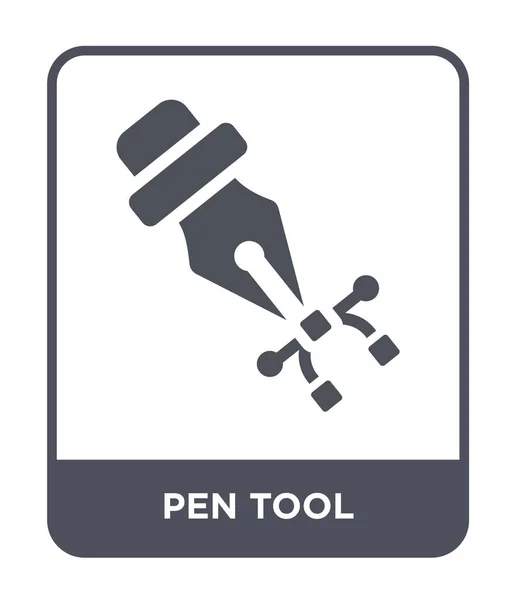 Stift Werkzeug Symbol Trendigen Design Stil Stift Werkzeug Symbol Auf — Stockvektor