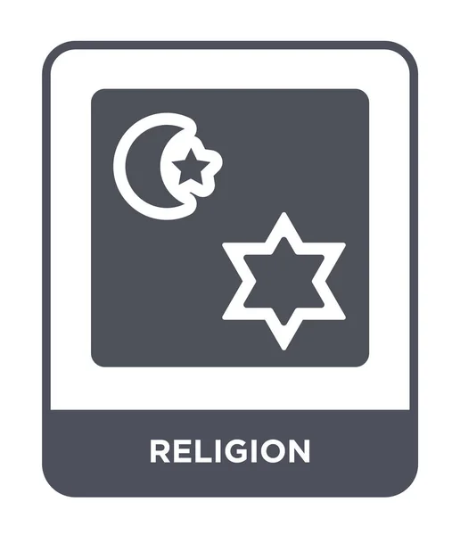 Icône Religion Dans Style Design Mode Icône Religion Isolé Sur — Image vectorielle