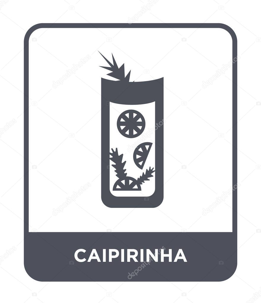 Caipirinha icon in trendy design style. caipirinha icon isolated on white background. caipirinha vector icon simple and modern flat symbol.