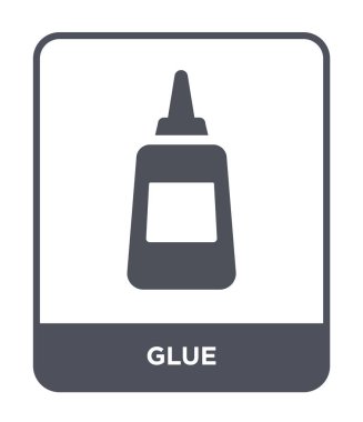 modaya uygun bir tasarım tarzı tutkal simgesi. Beyaz arka plan üzerinde izole simgesi tutkal. tutkal vektör simgesi basit ve modern düz simgesi web sitesi, mobil, logo, app, UI. simge vektör çizim, Eps10 tutkal.