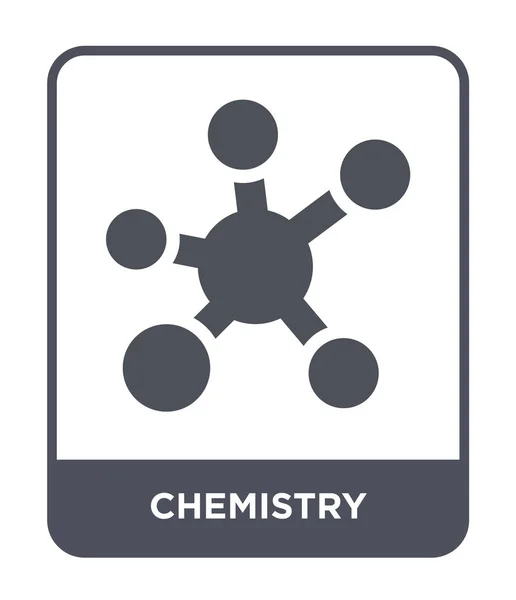 Icono Química Estilo Diseño Moda Icono Químico Aislado Sobre Fondo — Vector de stock