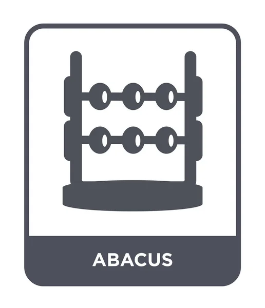Abacus Icono Estilo Diseño Moda Icono Ábaco Aislado Sobre Fondo — Vector de stock