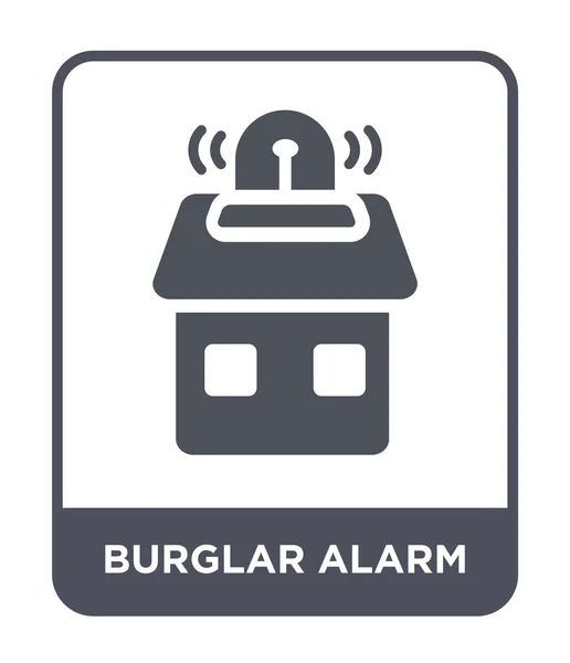 Burglar Alarm Icon Trendy Design Style Burglar Alarm Icon Isolated — Stock Vector