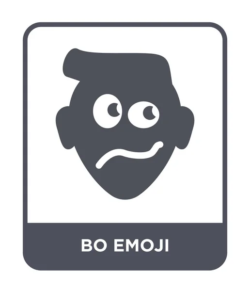 Ícone Emoji Estilo Design Moderno Ícone Emoji Isolado Fundo Branco — Vetor de Stock