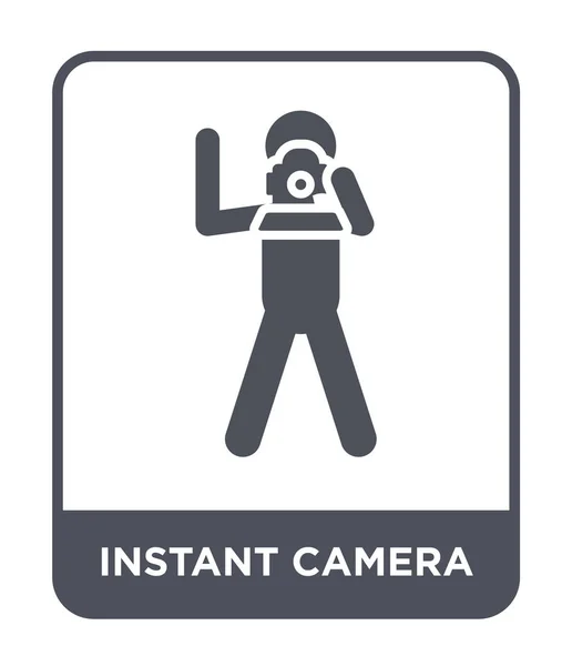 Icône Caméra Instantanée Dans Style Design Tendance Icône Caméra Instantanée — Image vectorielle