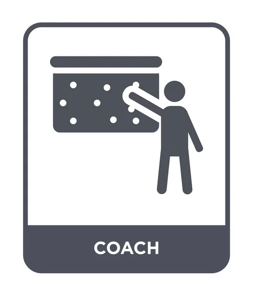 coach icon in trendy design style. coach icon isolated on white background. coach vector icon simple and modern flat symbol for web site, mobile, logo, app, UI. coach icon vector illustration, EPS10.