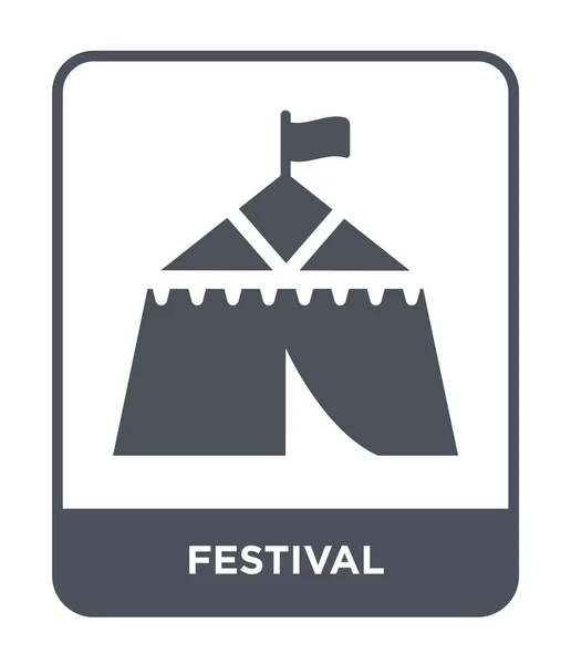 Icono Del Festival Estilo Diseño Moda Icono Del Festival Aislado — Archivo Imágenes Vectoriales