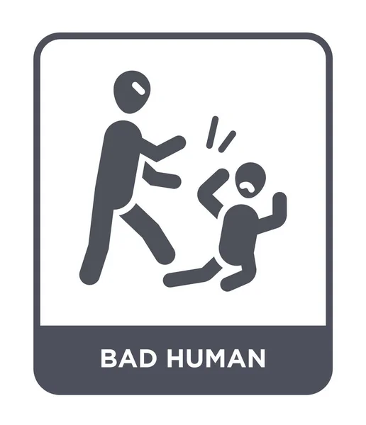 Bad Human Icon Trendy Design Style Bad Human Icon Isolated Royalty Free Stock Vectors