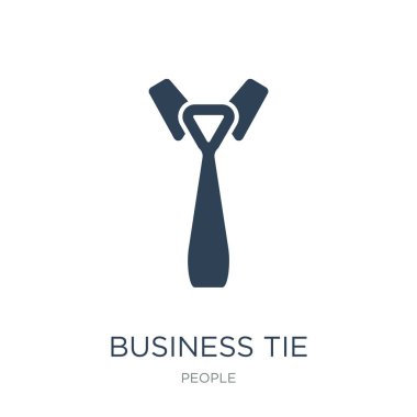 iş kravat simge vektör beyaz arka plan üzerinde iş kravat trendy simgeler insanlar Collection, iş kravat vektör çizim dolu.