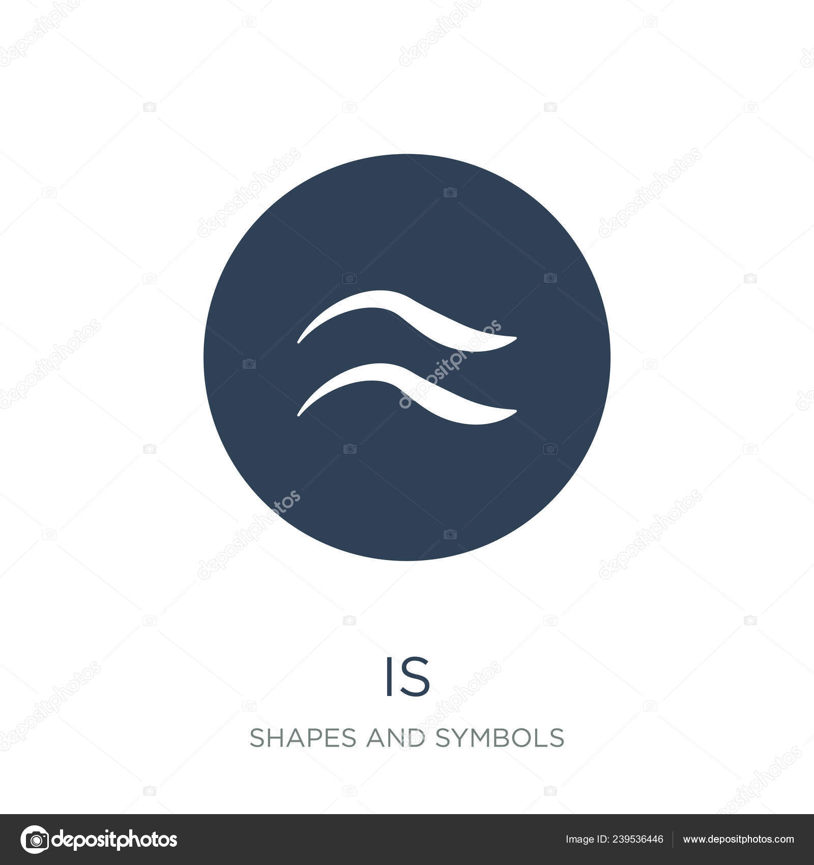 Approximately Equal Icon Vector White Background Approximately Equal Trendy Filled Vector Image By C Mahirlimatin Gmail Com Vector Stock