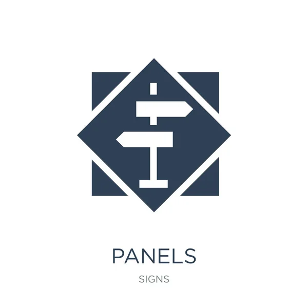 panels icon vector on white background, panels trendy filled icons from Signs collection, panels vector illustration