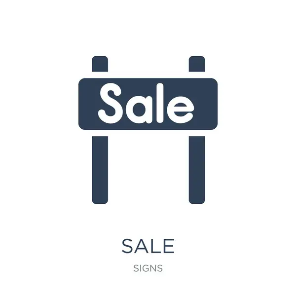 Sale Icon Vector White Background Sale Trendy Filled Icons Signs — Stock Vector