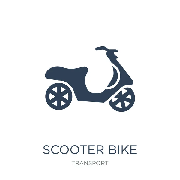 Scooter Vélo Icône Vecteur Sur Fond Blanc Scooter Vélo Icônes — Image vectorielle