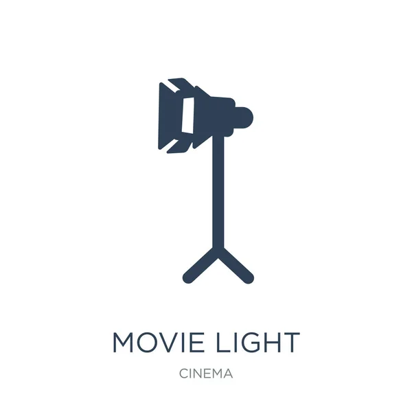 Film Lumière Icône Vecteur Sur Fond Blanc Film Lumière Tendance — Image vectorielle