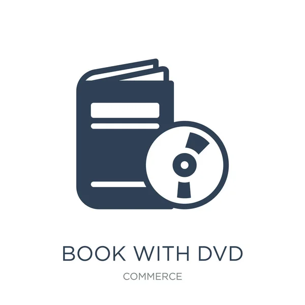 Dvd 图标向量在白色背景 Dvd 时尚填充图标从商务收藏 — 图库矢量图片