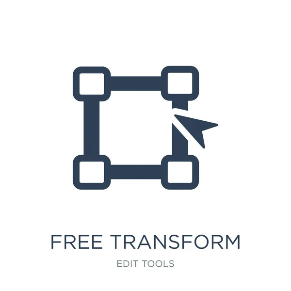 Free Transform Icon Vector Sobre Fondo Blanco Free Transform Iconos — Vector de stock