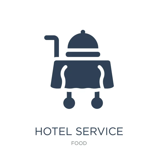 Vector Icono Servicio Hotel Sobre Fondo Blanco Servicio Hotel Iconos — Archivo Imágenes Vectoriales