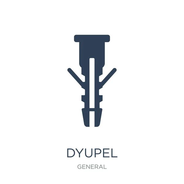 Dyupel Εικονίδιο Του Φορέα Άσπρο Φόντο Dyupel Trendy Γεμάτο Εικόνες — Διανυσματικό Αρχείο