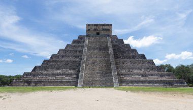 Chichen Itza. Meksika'da arkeolojik kalıntılar - resim