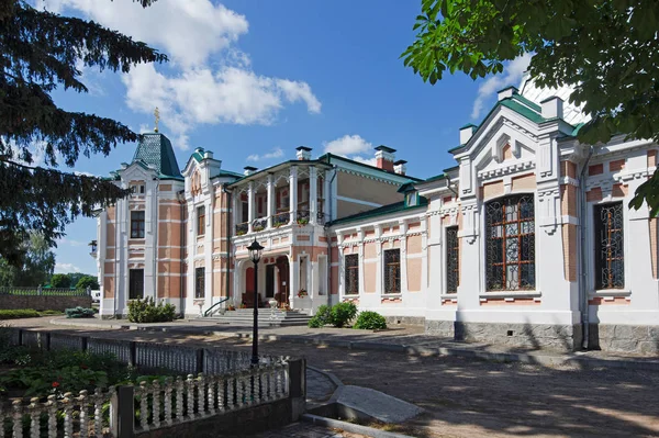 Antiguo Palacio Parque Día Soleado Hoetsky Manor Tomashevka Región Kiev — Foto de Stock