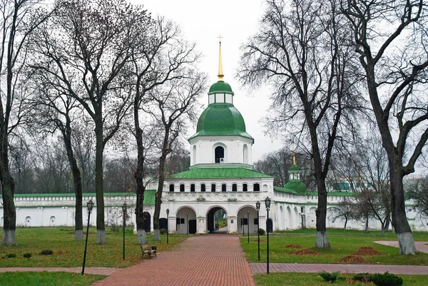 Bell Tower Old Monastery Novgorod Seversky Chernihiv Region Ukraine Horizontal — Stock Photo, Image