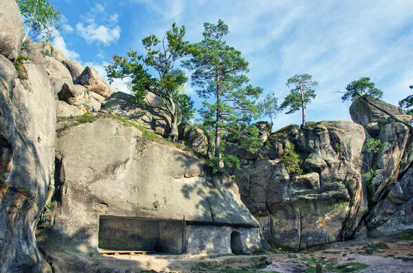 Interesting rocks in the mountains