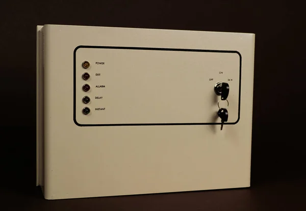 Electronic box for electrical systems and other purposes. Voltage regulator.